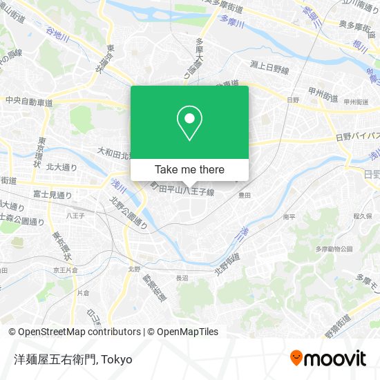 洋麺屋五右衛門 map