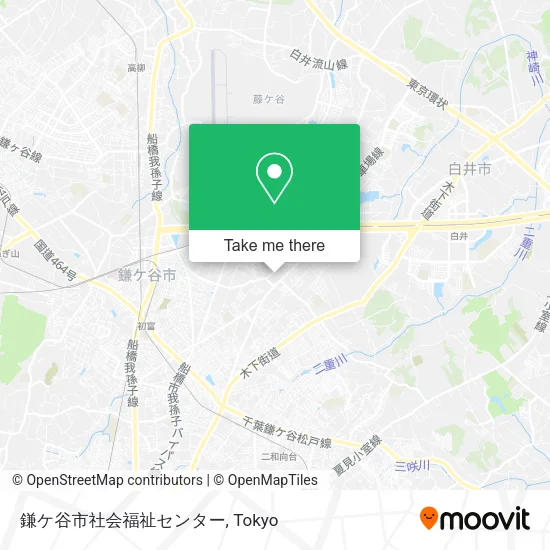 鎌ケ谷市社会福祉センター map