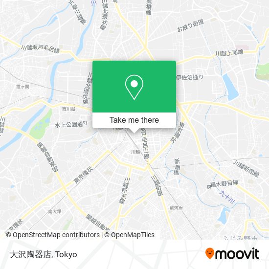 大沢陶器店 map