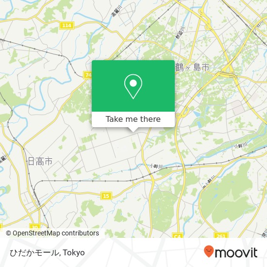 ひだかモール map