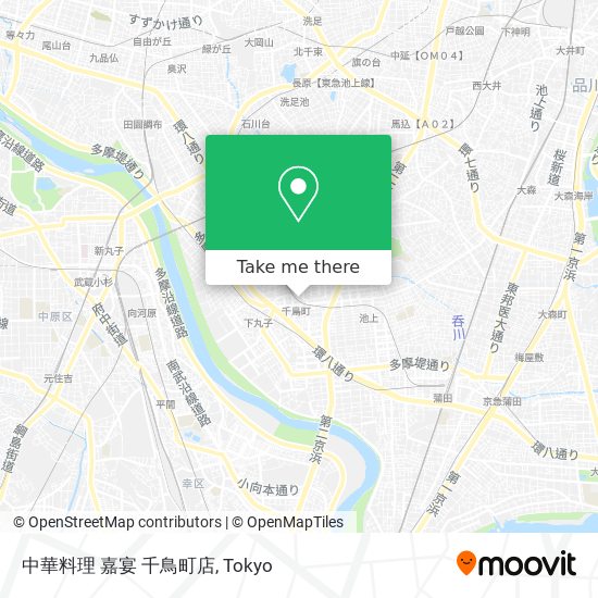 中華料理 嘉宴 千鳥町店 map