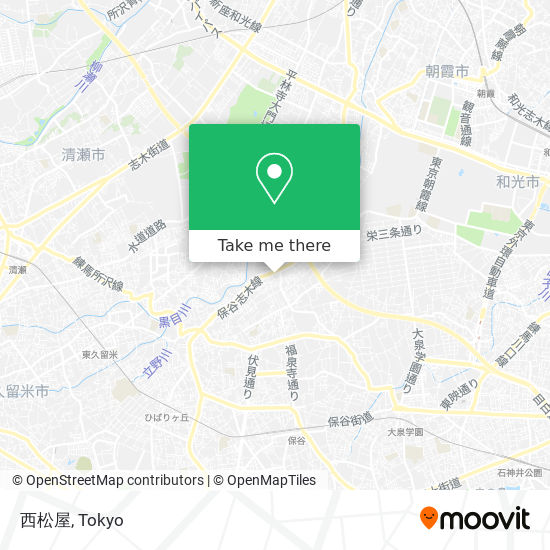 西松屋 map