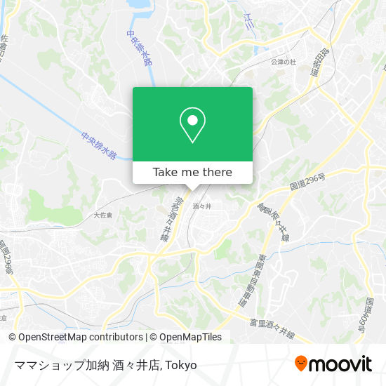 ママショップ加納 酒々井店 map