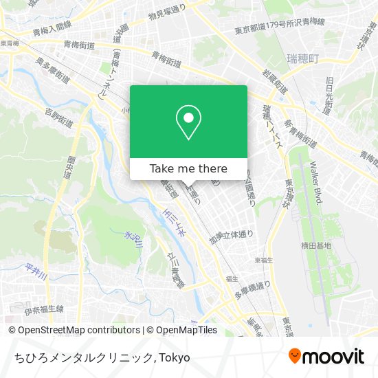ちひろメンタルクリニック map