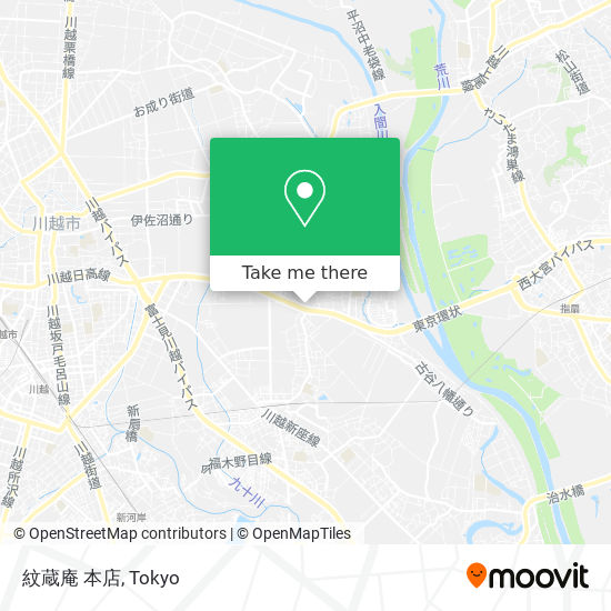 紋蔵庵 本店 map