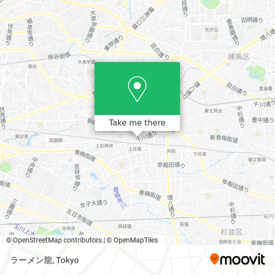 ラーメン龍 map