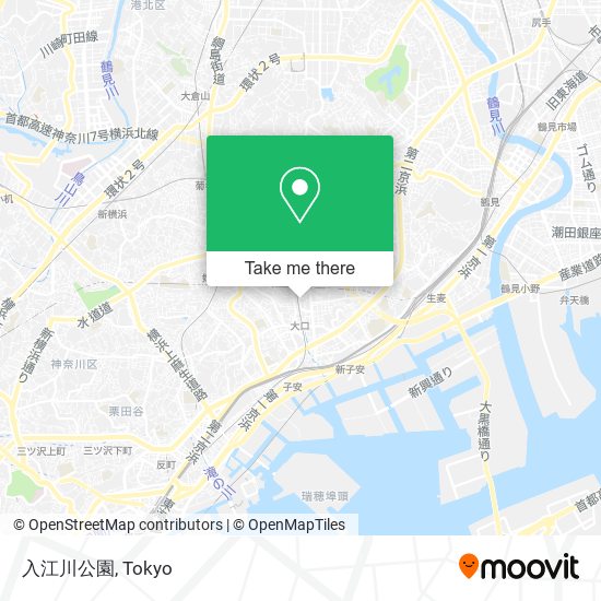 入江川公園 map