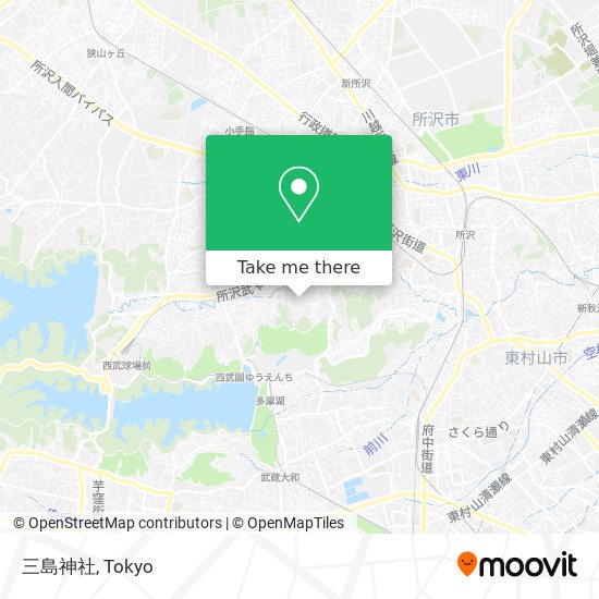 三島神社 map