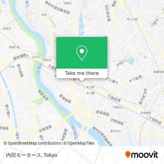 内田モータース map