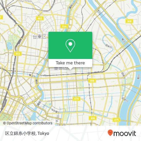 区立錦糸小学校 map