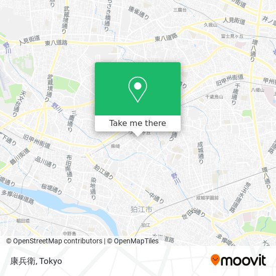 康兵衛 map