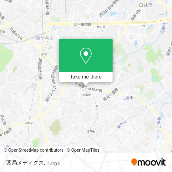 薬局メディクス map