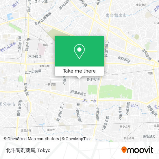 北斗調剤薬局 map