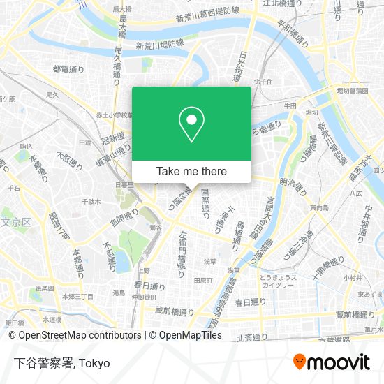 下谷警察署 map