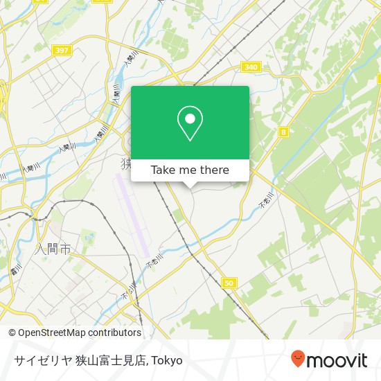 サイゼリヤ 狭山富士見店 map
