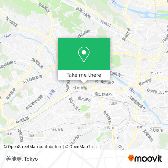 善能寺 map