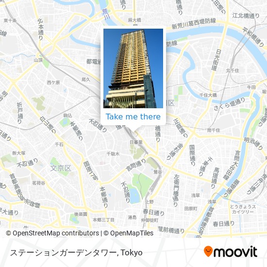 ステーションガーデンタワー map