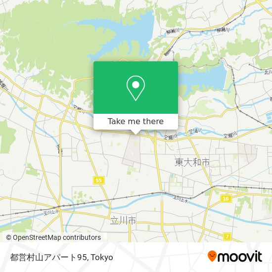 都営村山アパート95 map