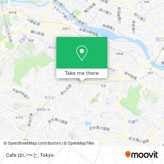 Cafe ゆい〜と map