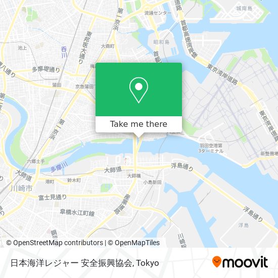 日本海洋レジャー 安全振興協会 map