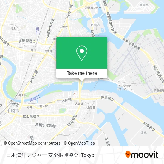 日本海洋レジャー 安全振興協会 map