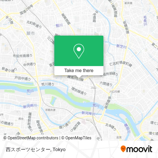 西スポーツセンター map