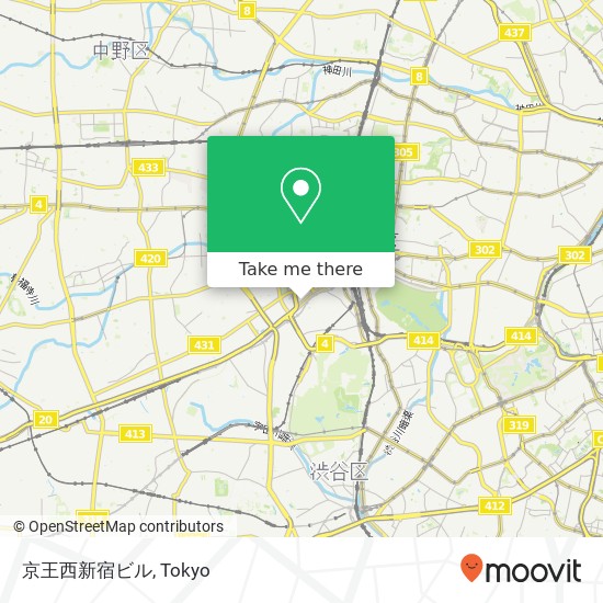 京王西新宿ビル map
