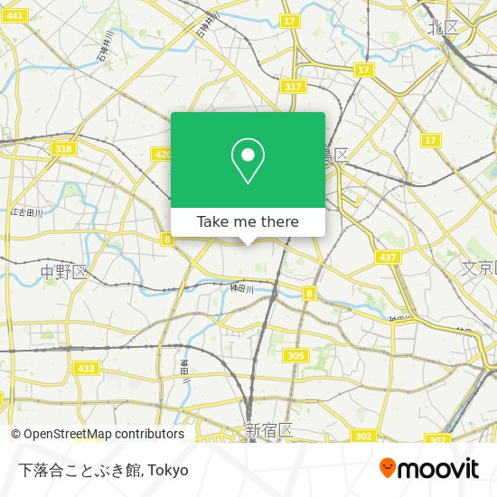 下落合ことぶき館 map