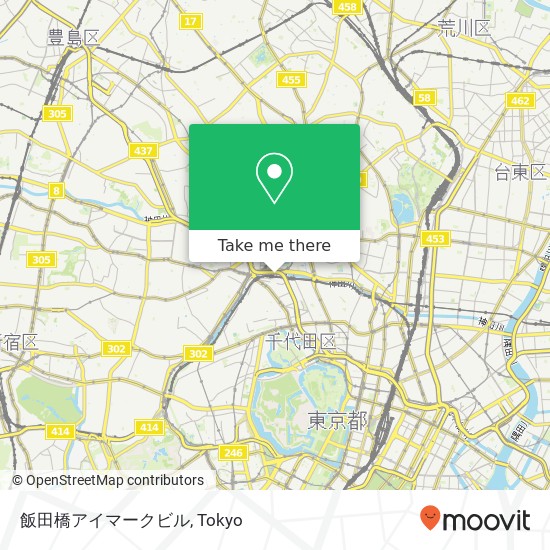 飯田橋アイマークビル map