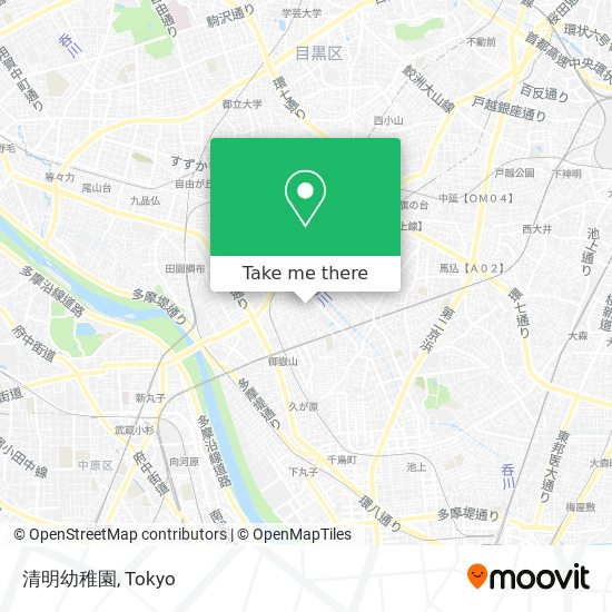 清明幼稚園 map