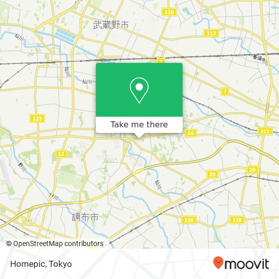 Homepic map