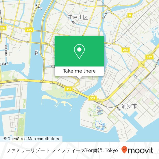 ファミリーリゾート フィフティーズFor舞浜 map