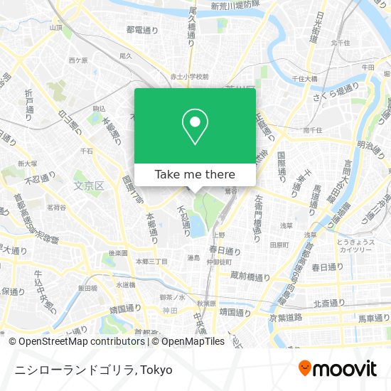 ニシローランドゴリラ map