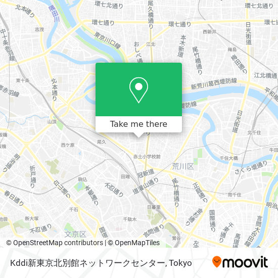 Kddi新東京北別館ネットワークセンター map