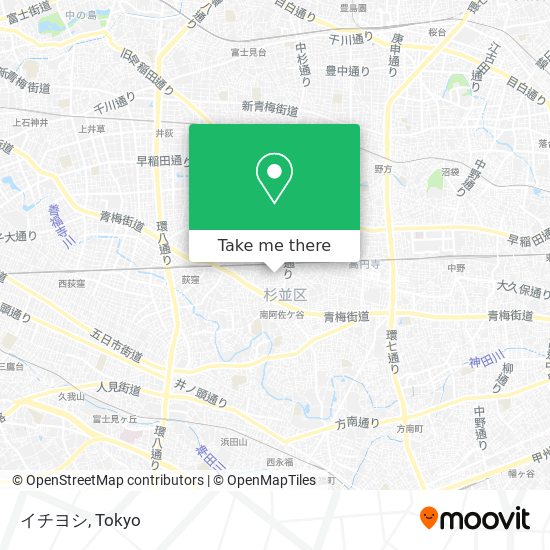 イチヨシ map