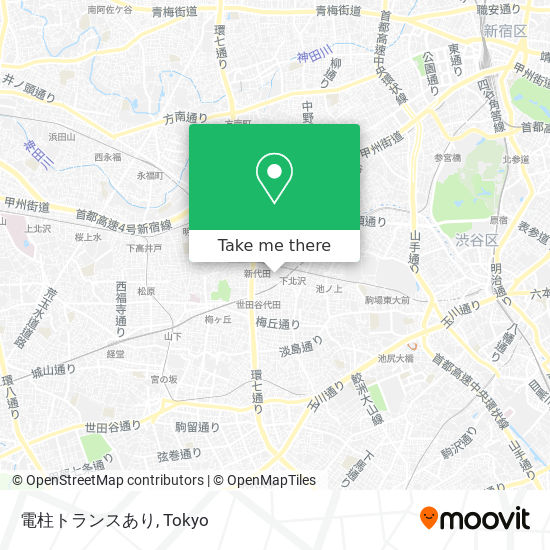 電柱トランスあり map