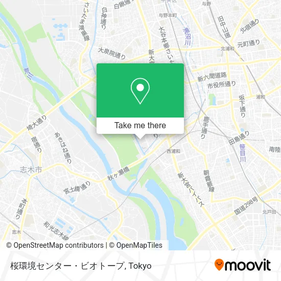 桜環境センター・ビオトープ map