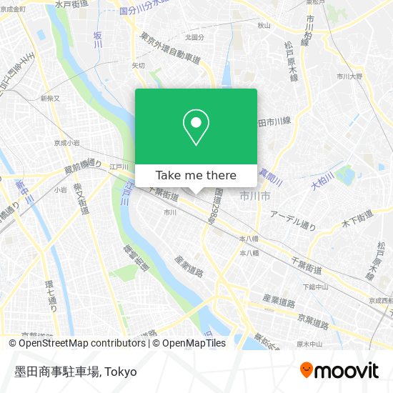 墨田商事駐車場 map
