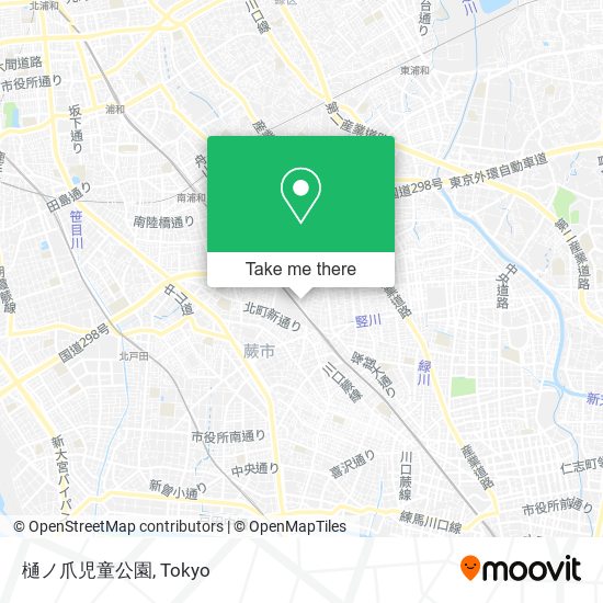 樋ノ爪児童公園 map