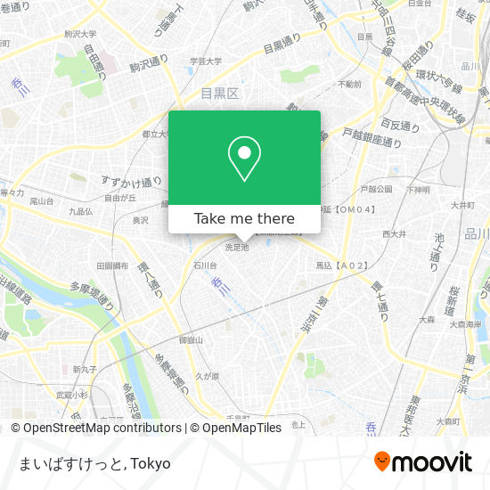 まいばすけっと map