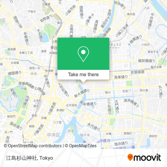 江島杉山神社 map