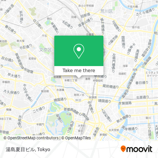 湯島夏目ビル map