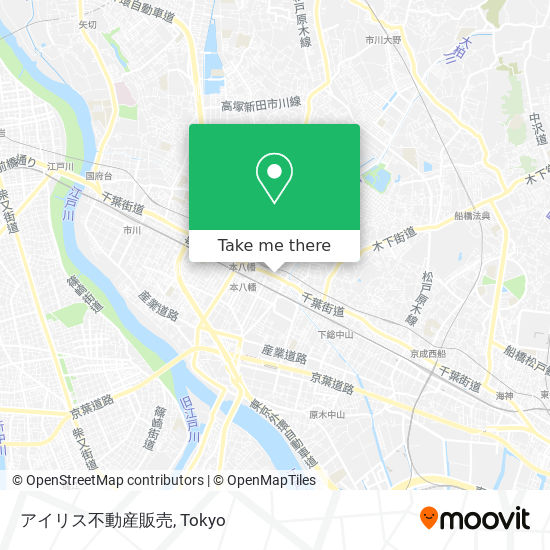 アイリス不動産販売 map