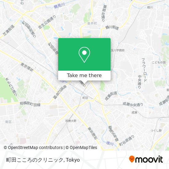 町田こころのクリニック map