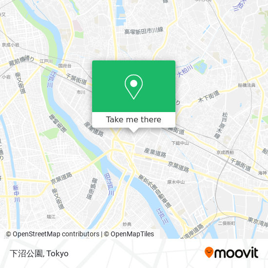 下沼公園 map