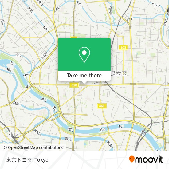 東京トヨタ map