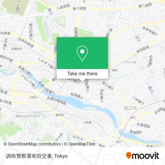 調布警察署布田交番 map