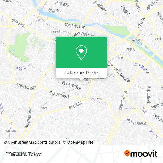 宮崎華園 map
