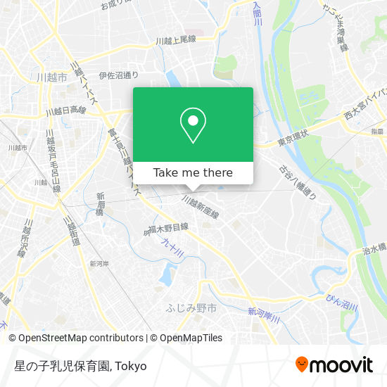 星の子乳児保育園 map