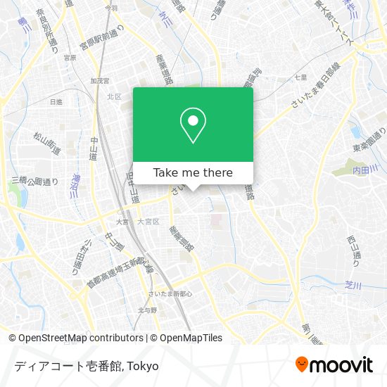 ディアコート壱番館 map